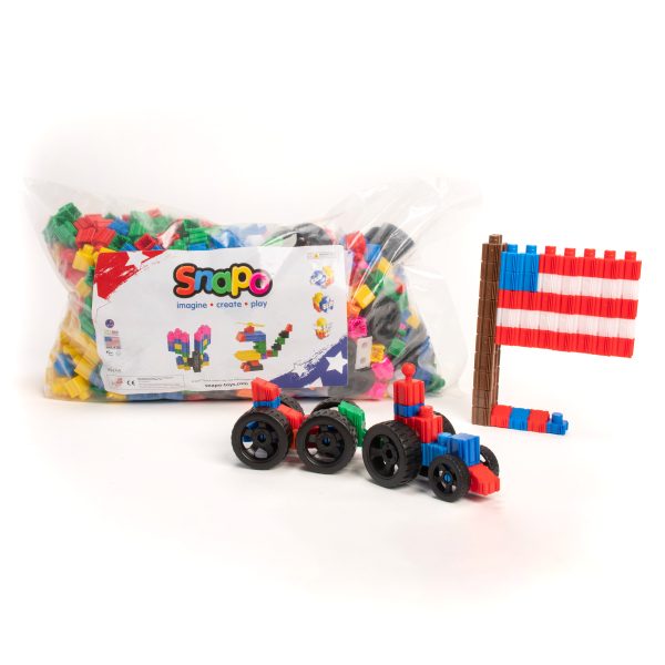 Snapo Mega Builders Kit 1100 Pieces - Image 3